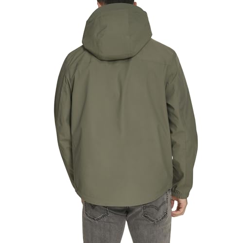 Image of Levi's Men's Hooded Waterproof Arctic Cloth Rain Jacket