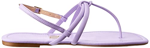 Sandália Rasteira Roxo My Shoes