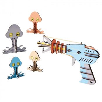 Amazon.co.jp: セトクラフト ゴム光線銃＆宇宙人 Build＆Play W24-0051