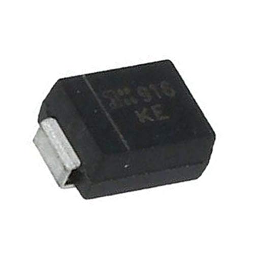 10X SMBJ5.0A-13-F Diode: transil 600W 6,4-7,23V 65,2A Unidirektional SMB DIODES Cover