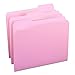 Smead Standard File Folders, 100 Count, Pink, 1/3-Cut Tabs, Letter Size (12643)