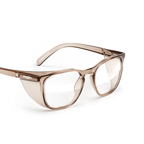 Stoggles Square Z87.1 Certified Polycarbonate Safety Glasses Anti-Fog