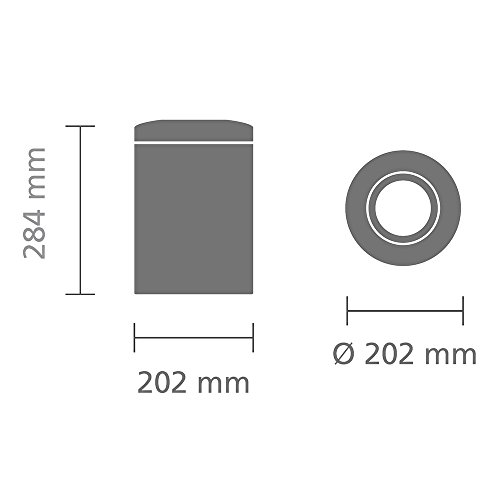 Brabantia Flameguard Paper Bin Cestino Gettacarte