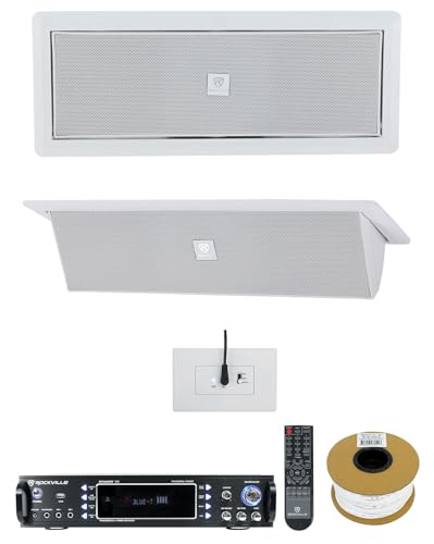 Rockville Bundle: Pair LUX Stealth D4 Motorized Dual 4