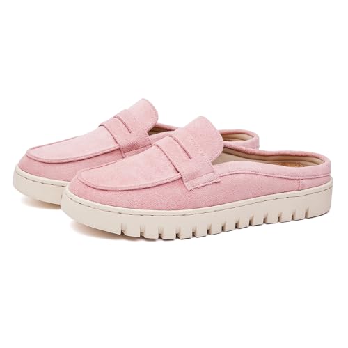 Image of Cvistpieo Womens Comfortable Slip On Loafers Indoor Outdoor Business Casual Mules Shoes for Women