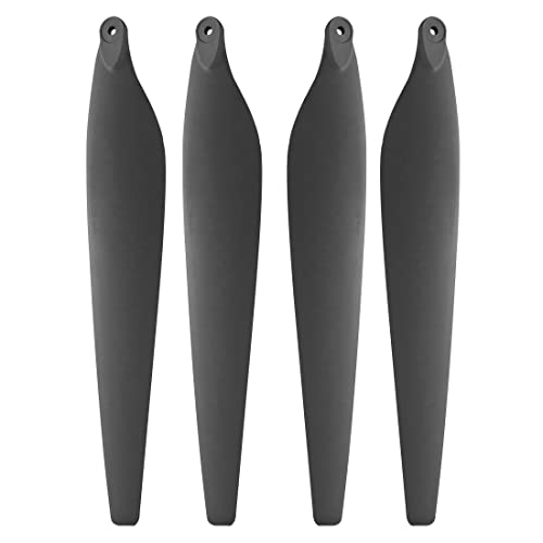 30'' Propellers Compatible with RC UAV Plant Agriculture Drone with Propeller Savers Replacement 2-Blade 3090 CW CCW Paddle Props Folding Carbon Fiber Propeller (4 pieces Propeller without Clip)