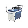 LYXC Laser Cleaning Machine 2000W 220V Double-Wobble Intelligent Laser Gun 300mm Scanning Width 0.39mW Class 1 Continuous Cleaning For Metal Paint, Oil, Rust Removal