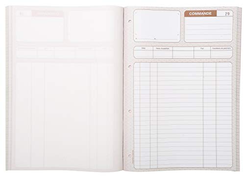 Le Dauphin Gutscheinbuch Bestellung- und Ausgang 29,70 x 21 x 1,50 cm Hafer