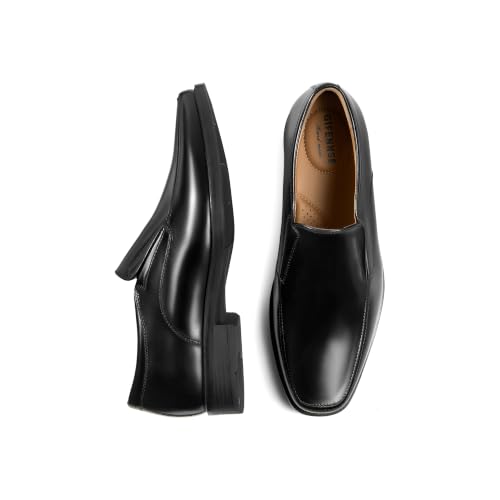 Image of GIFENNSE Mens Loafers Leather Slip-on Dress Shoes