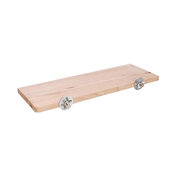 Fdit Holz Haustier Plattform Rechteck Kleine Haustiere Tiere Barsch Brett Papagei Stand Barsch Brett für Tierkäfig Spielzeug Zubehör – Bild 9