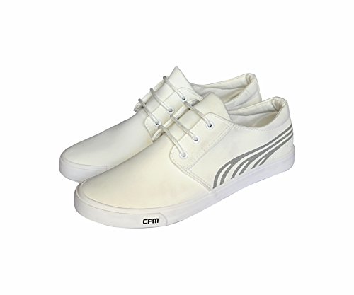 White Sneaker Shoes-45 at Amazon 