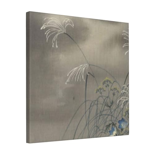 �G�� �t���[�������� ������� �u���ɏH���v �L�����o�X�A�[�g �A�[�g�p�l�� �ǉ� �Ǌ|�� �G ���_���A�[�g �ŉ� �Ǐ��� ���E�̖��� �|�X�^�[ 40x40cm