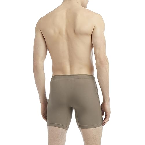 2(X)IST mens Modal Rib 6" Boxer Brief4