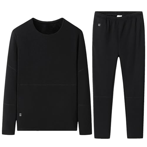 Heated Underwear for Men 5v 3 Gears Heated Thermals Clothing and Pants 22 Heating Regions Washable Heated Body Suit4