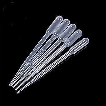 Art Ranger Transparent Plastic Graduated Transfer Pipettes 1ml Set of 5 | Blue Droppers Ink Filler | Measurement Marked Disposable Pipettes for Lab, Art, Craft, Paint, DIY, Liquid Transfer-image-43