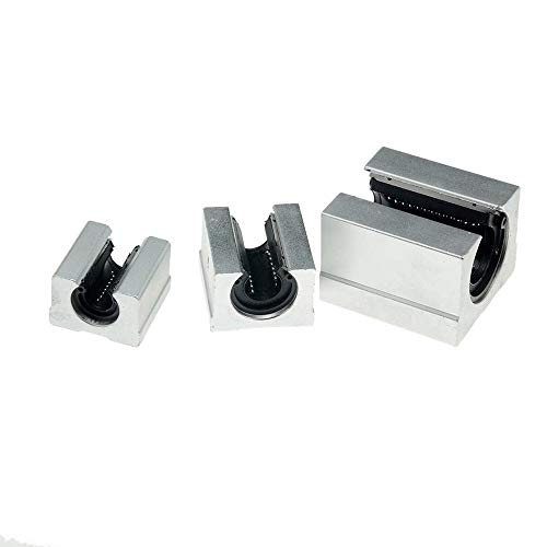 SBR16UU de 12 mm para riel enrutador CNC juego de 2 unidades 4