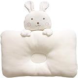 Organic Cotton Baby Protective Pillow Prevent from flat head (Peekaboo Bunny)