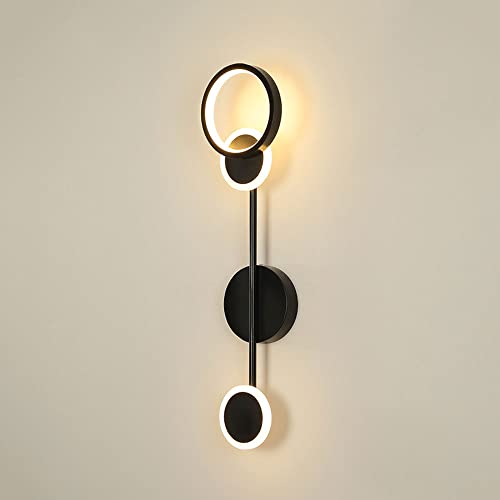 Aplique de pared LED interior de estilo moderno con iluminación geométrica de 8W