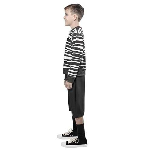 Disfraz Wednesday Addams para niños Rubies miniatura 4