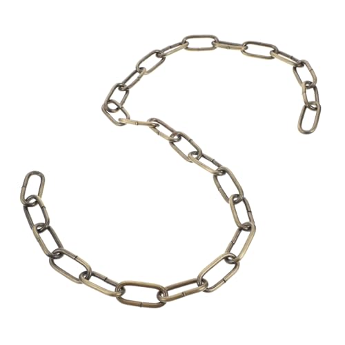 Cadena de lámpara colgante de hierro EXCEART dorado para iluminación del hogar