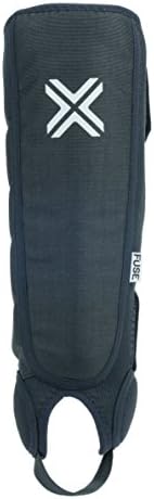 FUSE Protection Alpha Shin Whip Ankle Pad Black LG, Pair