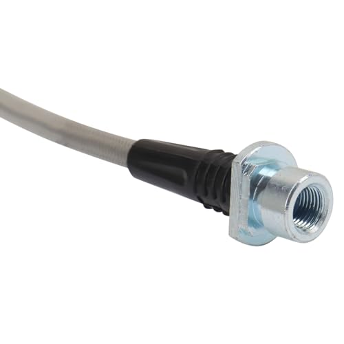 Image of TRQ Rear Performance Brake Hose Set Compatible with 1992-1994 Honda Civic