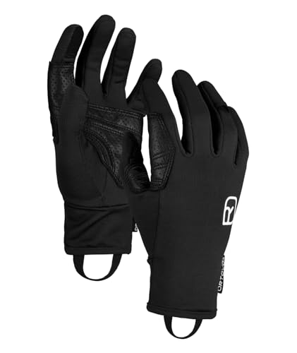 FLEECE LIGHT GLOVE M 56369 Raven XXL nero