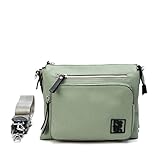 Bolso bandolera para mujer REFRESH 83444, Bolso Bandolera para Mujer, Aqua, One Size
