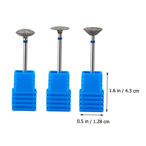 Set de 3 Piezas de Brocas de Carburo para Uñas miniatura 2