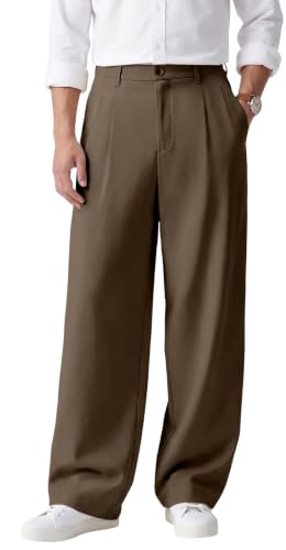 CheChury Pantalón Hombre Pierna Recta Pantalón de Traje Pantalones Chinos