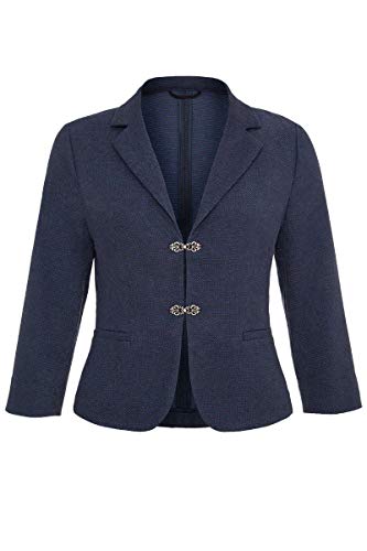 h.moser Salzburg Damen Trachten-Blazer 3/4 Arm kurz Marine, 18-Marine, 36 Cover