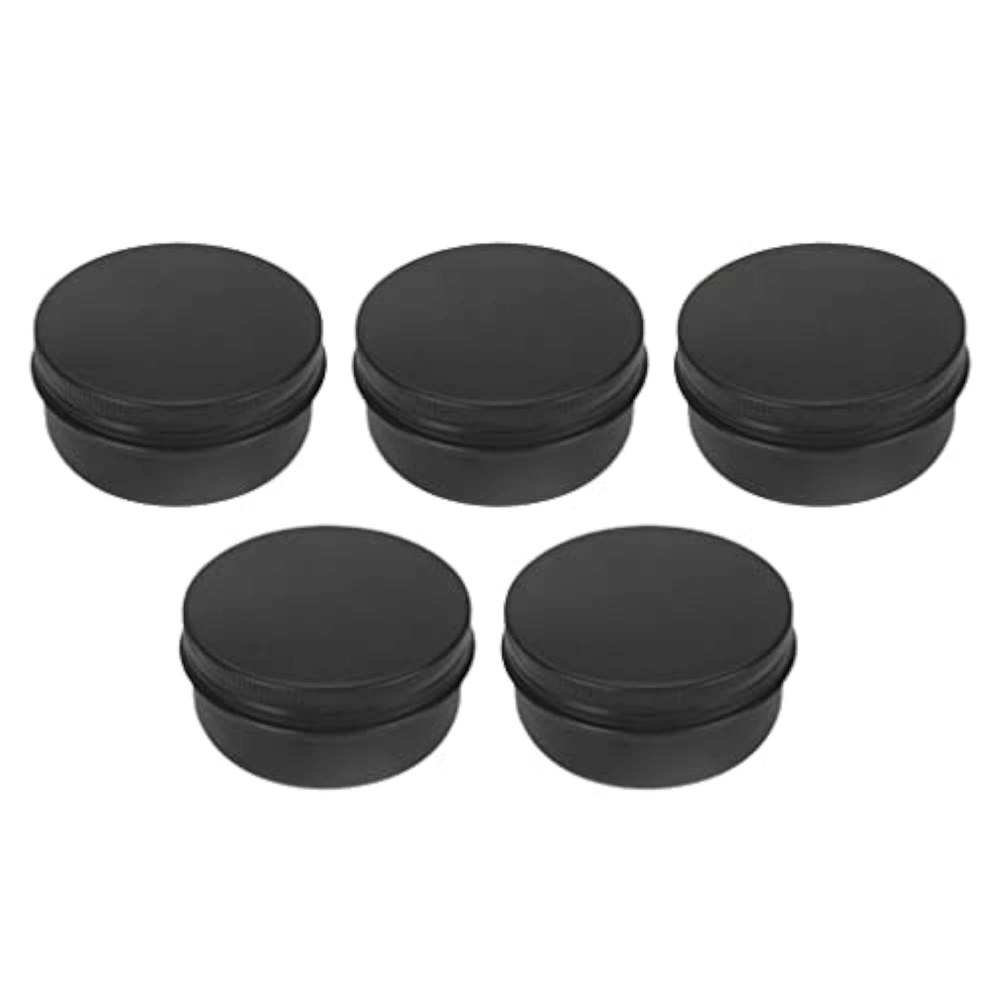 BNF® 5pcs Empty Aluminum Tin Jars for Cosmetics
