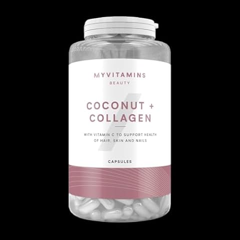 MyVitamins Coconut & Collagen Capsules for Skin Cover