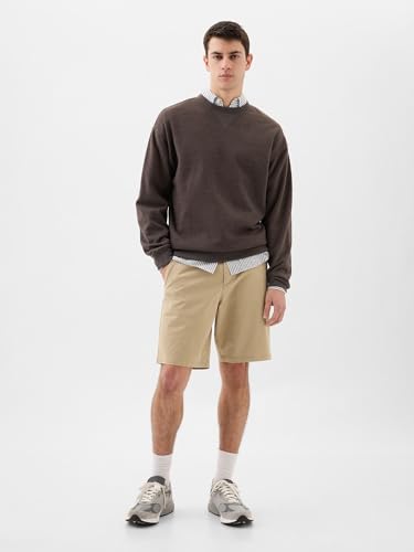 Image of Gap Men Solid Regular Fit Mid Rise Shorts