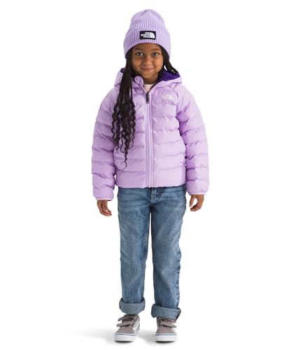Image of The North Face Kids Reversible Perrito Insulated Hooded Jacket | 2 in 1 Winter Coat for Boys & Girls, Water Repellent