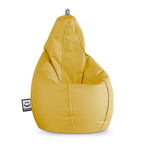 HAPPERS Puff Salón Pera Polipiel Interior