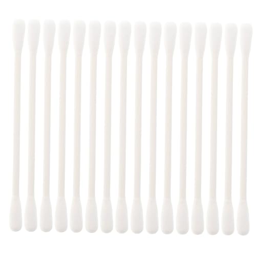 SOESFOUFU 10 Pack Disposable Makeup Cotton Swabs Double-Head Ear Wax Cleaning Compact Soft Tips Travel Size for Beauty Routine