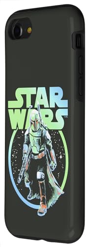 Coque iPhone SE Star Wars Boba Fett protection antichoc rigide 7 8