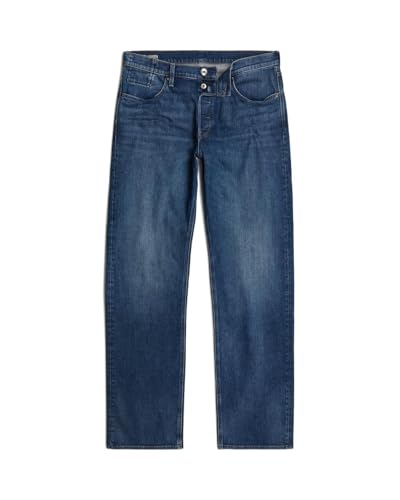 G-STAR Raw - Mens Dakota Regular Straight Jeans, Color Worn in Waterspouts, Size: 40W x 36L4