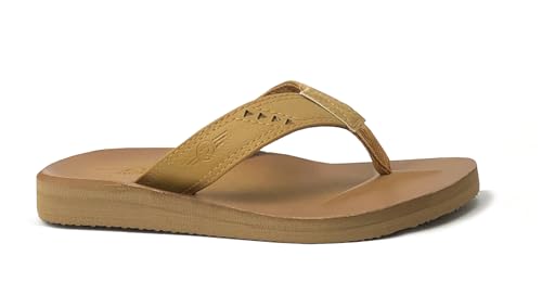Image of REDVOLUTION New Boys' Beach Sandal TRIBAL Tattoo | Geometric Bali Flip-Flop Sandals