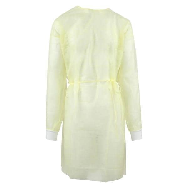 Medicom 8113 Safewear Protective Apparel Form-Fit Isolation Gown, Sunny Yellow, Regular (Pack of 12)