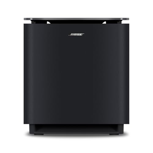 Bose New Lifestyle Ultra Subwoofer, Wireless Home Subwoofer, Perfect for Home Theater Systems, Easy Setup, Deep Bass, Black