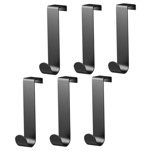 Alipis Door Back Hook Over The Door Hanger Cubicle Hook No Nail No Adhesive Smooth Edge Safe for Items