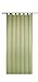 Produktbild Georg Chr. Wirth Thermo Chenille Vorhang Jasmin unifarben, 335 g/qm Einzel Gardinenschal, grün, 250X135 SCHLAUFEN