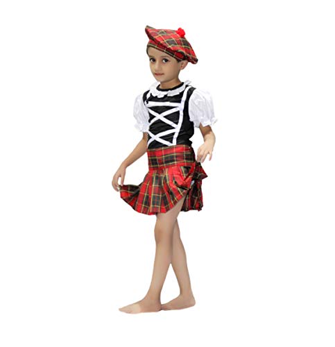 Image of Kaku Fancy Dresses International Costume for Kids, Spanish, Russian, German, Japanese, Korean Costume for Boys & Girls