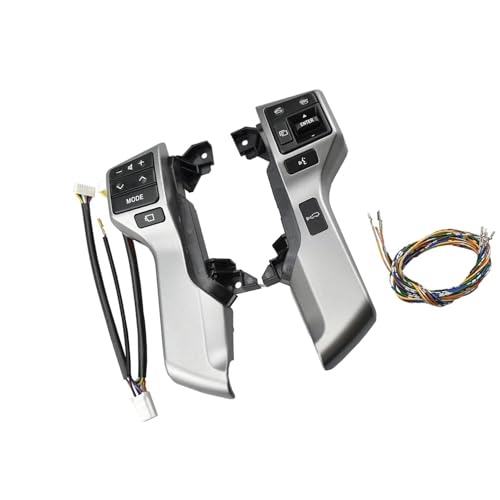 Touches remplacement interrupteur commande volant multifonction Prado 150 gris - 2