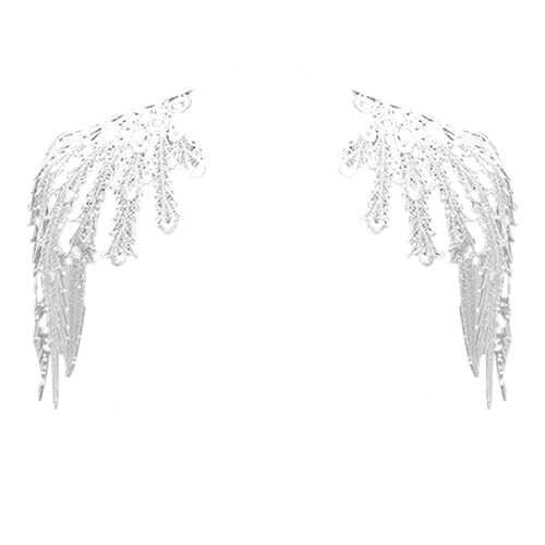 3D Flower Shoulder Appliques Polyester Silk Embroidery Shoulder Patches For Stylish Garment Enhancement Shoulder Decors