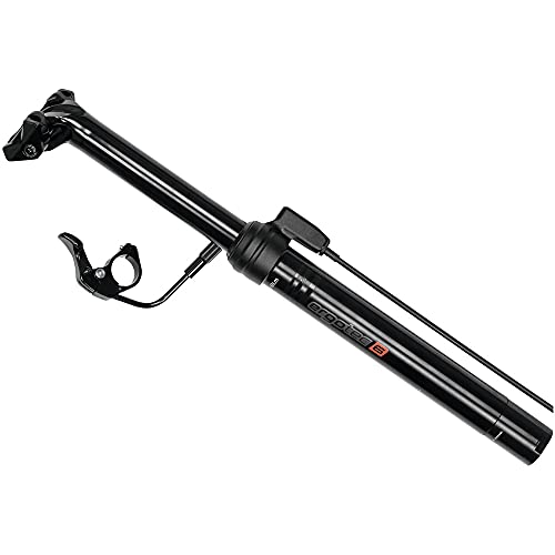 Tige de selle noire Ergo Tec 288070 accessoire de cyclisme dimensions 40x2.7cm