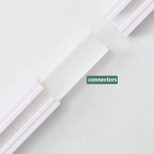 Support de tringle à rideau auto-adhésif sans perçage, design robuste pour salon, chambre à coucher et douche, solution de décoration d'intérieur moderne facile à installer