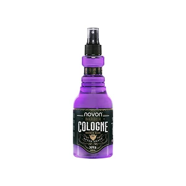 Novon Professional Barber Cologne No.1, No.2, No.3 - 355 ml - After Shave Spray für Männer - Rasur Duftwasser Fruchtig… – Bild 6